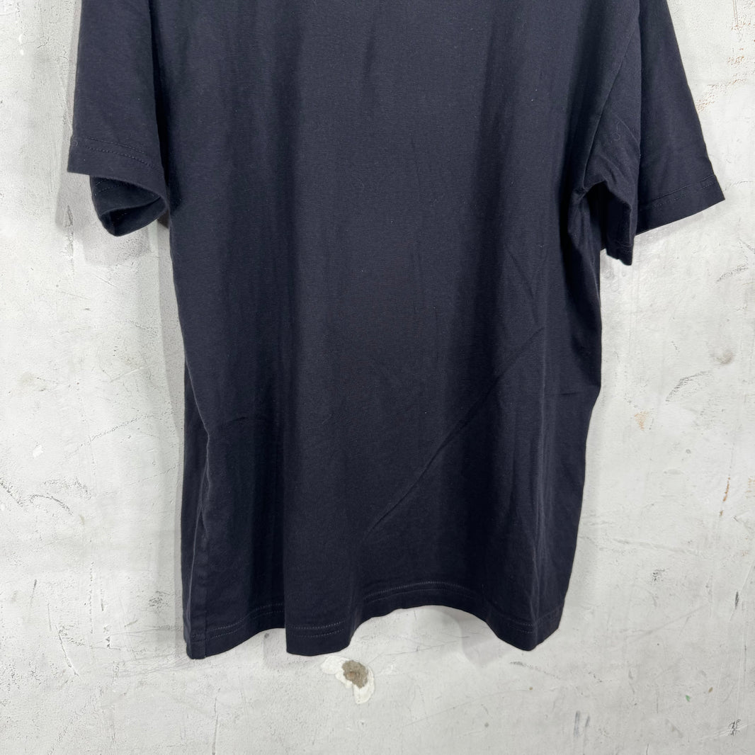 The Row Black Cashmere Blend T-Shirt