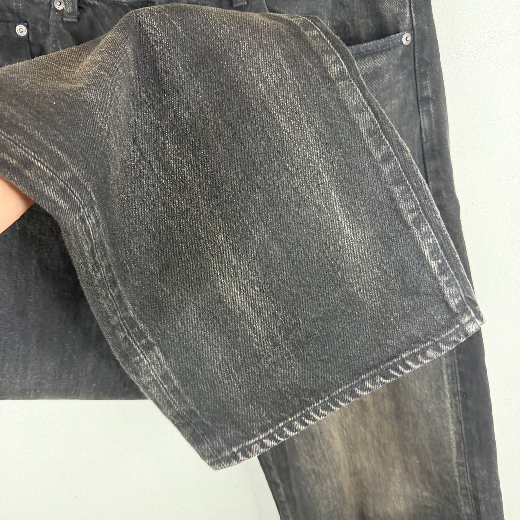 Supreme Black Wash Selvedge Star Jeans