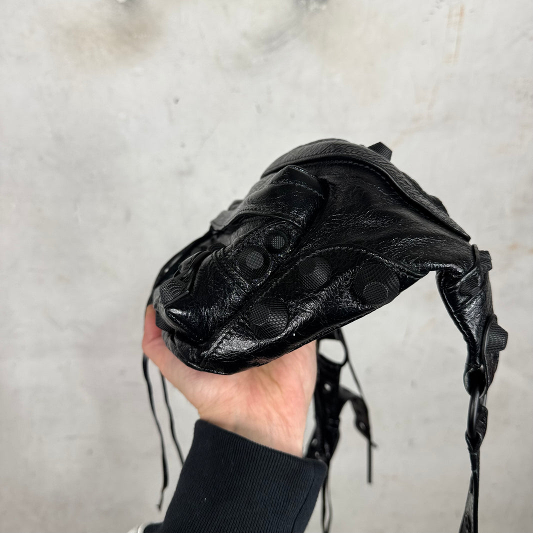Balenciaga Black Cagole Waist Bag