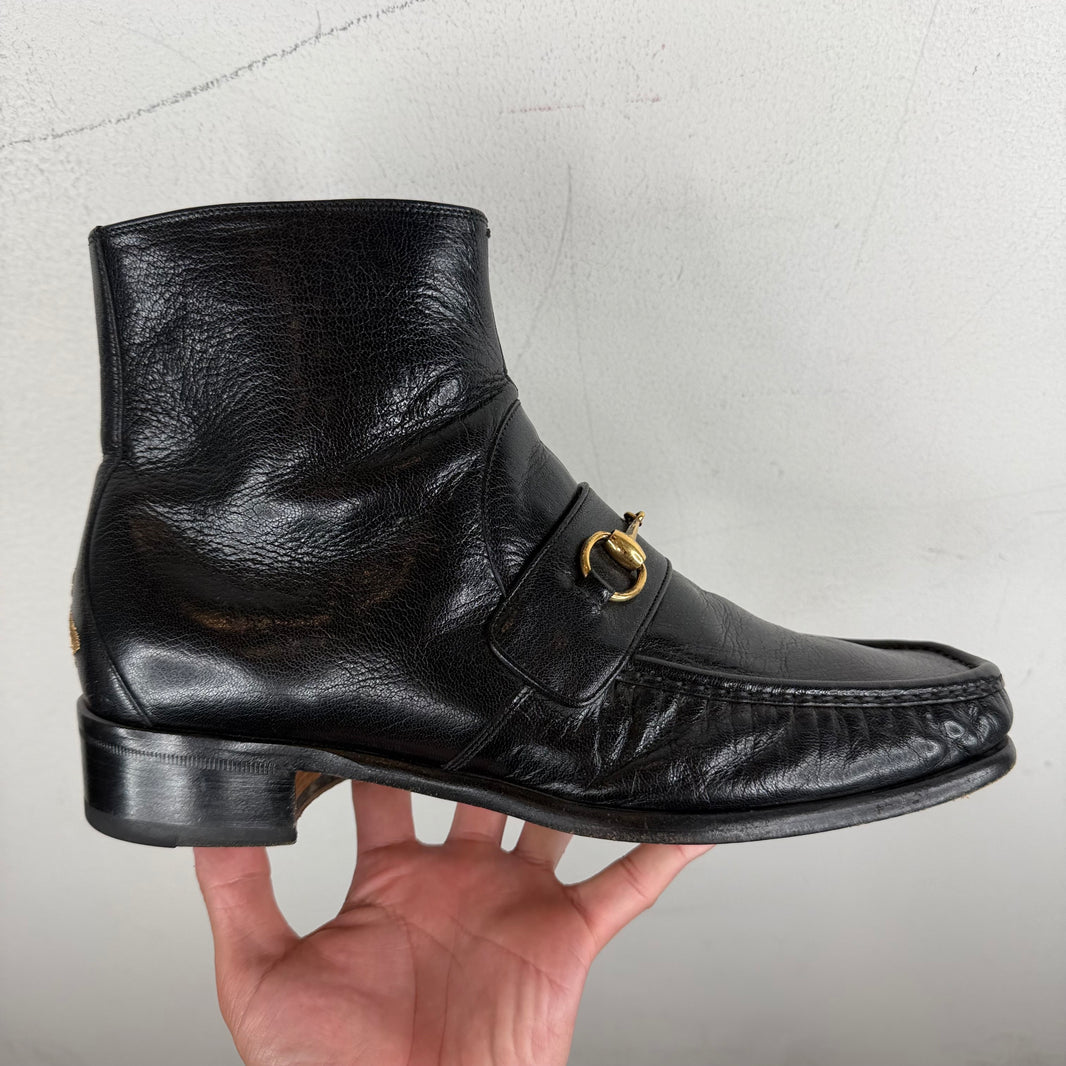 Gucci Horsebit Loafer Boots