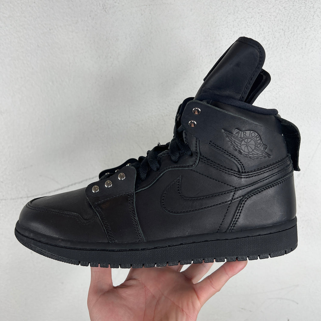 CDG Black Air Jordan 1 Sneakers
