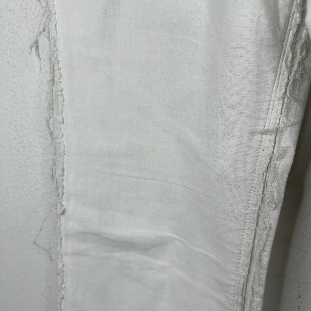 Margiela White Distressed Inside Out
