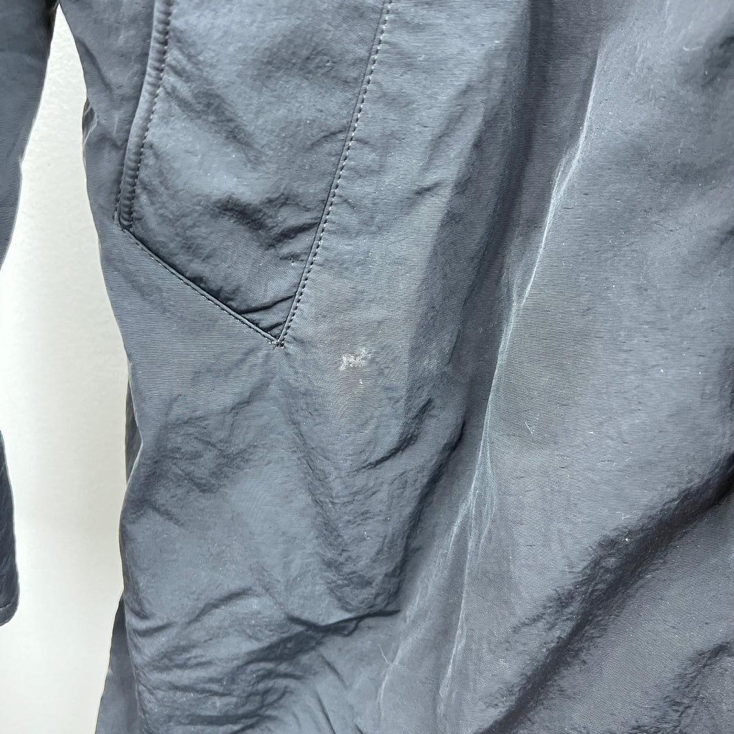 Rag & Bone Black Nylon Fishtail Jacket