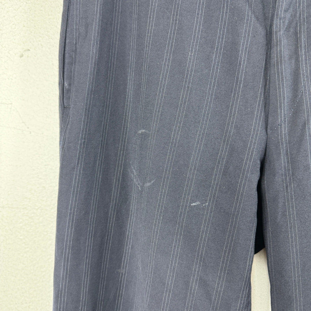 Hermes Navy Striped Trousers