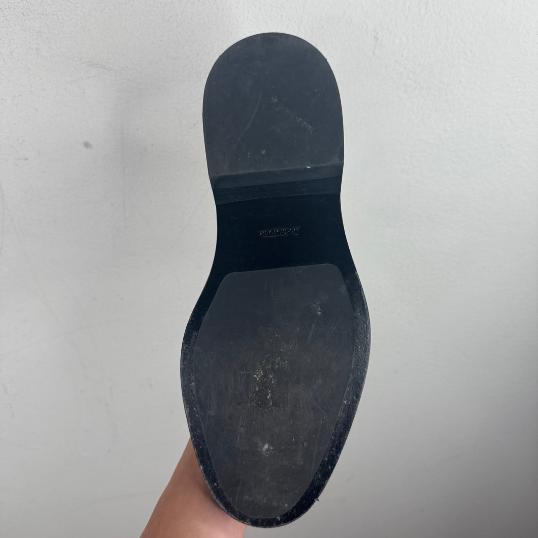Jil Sander Black Loafers