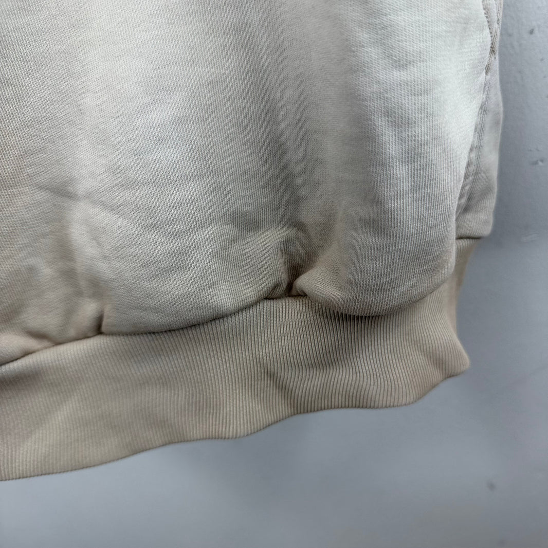 Balenciaga Beige Back Logo Hoodie