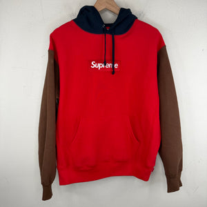 Supreme Color Block Box Logo Hoodie