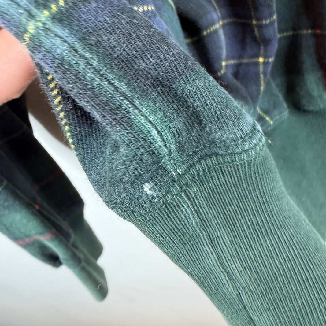 Ralph Lauren Polo Plaid Crest Crewneck