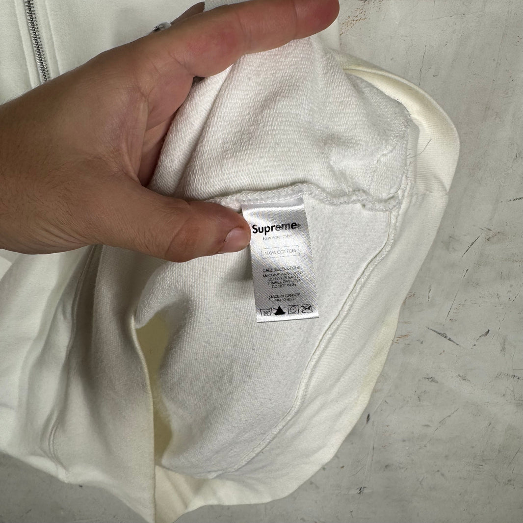 Supreme Rainbow Logo 1/4 Zip Sweatshirt