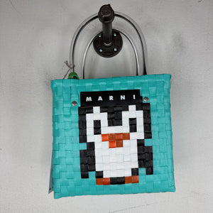 Marni Intreccio Penguin Shopping Bag