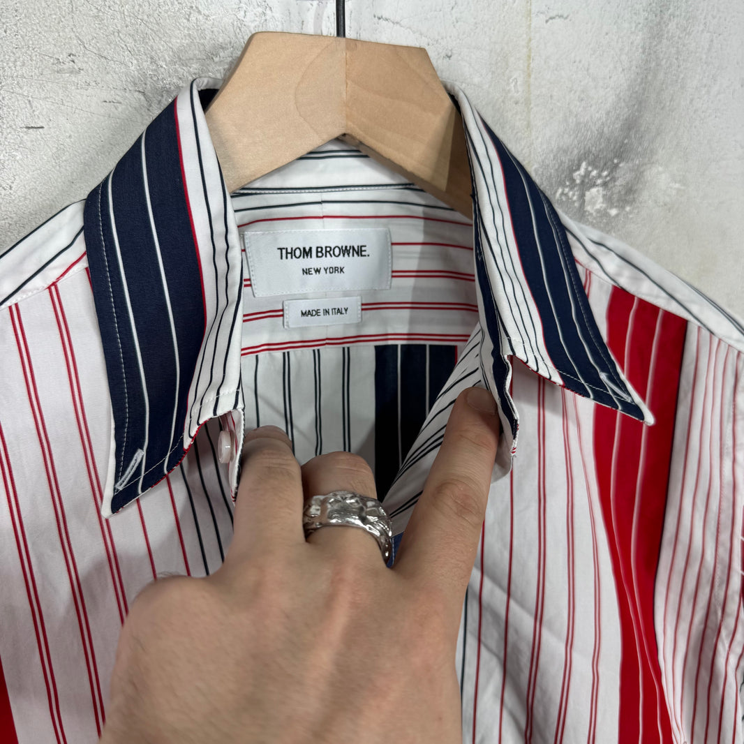 Thom Browne Multi Striped L/S Shirt