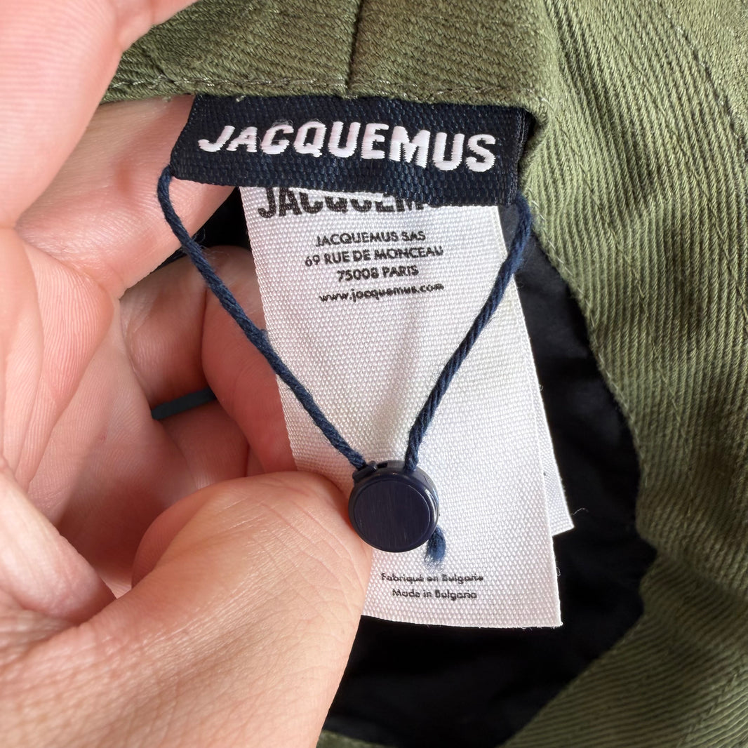 Jacquemus Green Artichaut Bucket Hat