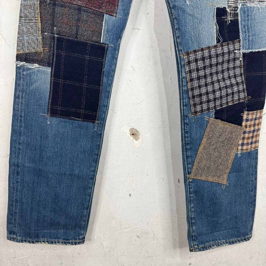 Junya Watanabe x Levi's Multi-Patched 501 Jeans