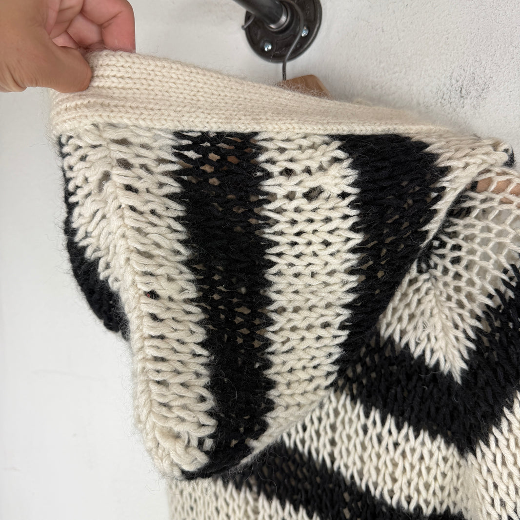Saint Laurent Woven Striped Hoodie