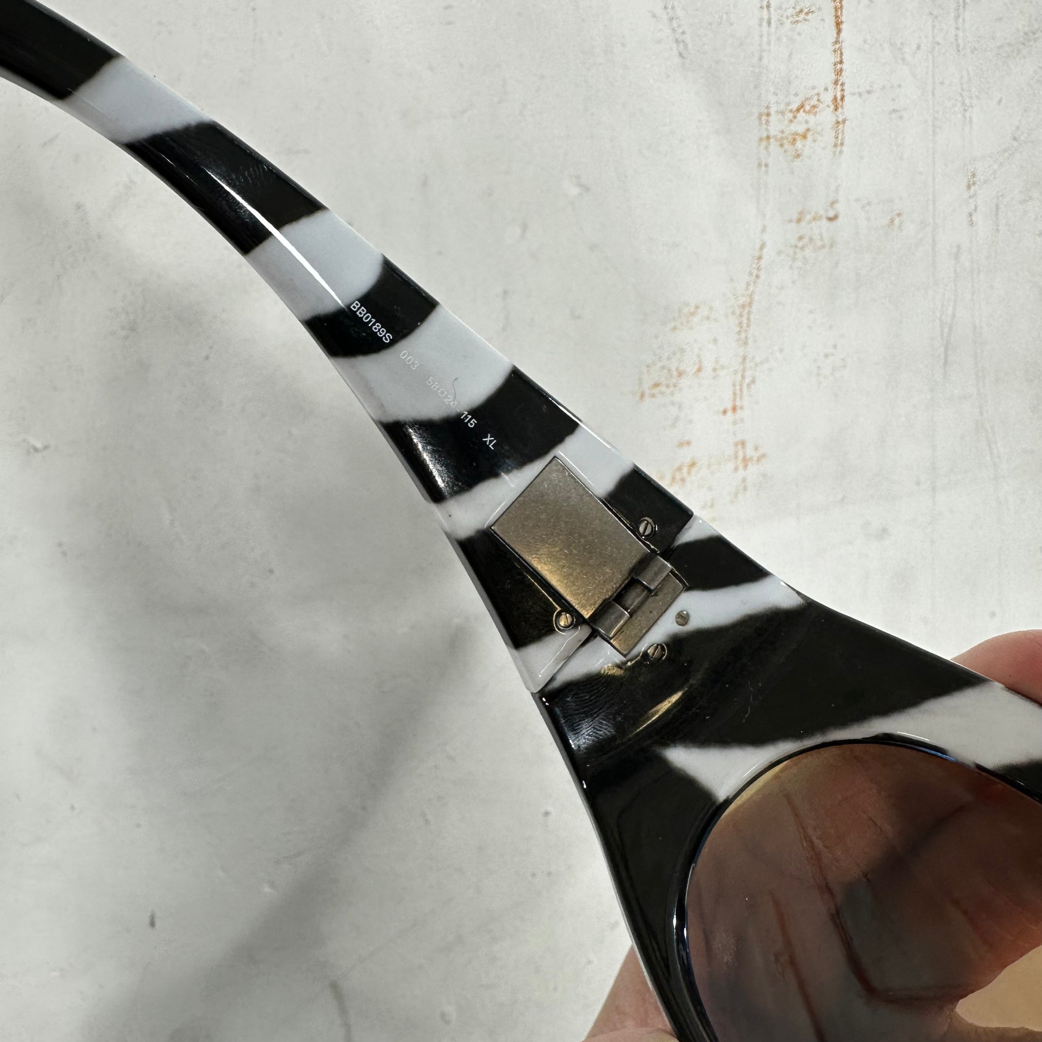 Balenciaga Zebra Sunglasses www.Lukes.store