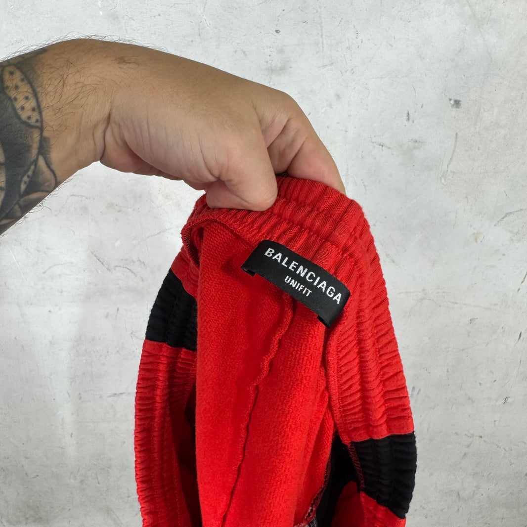 Balenciaga 3B Paneled Sweatshorts