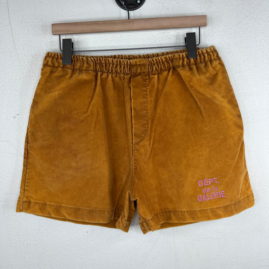 Gallery Dept Tan Corduroy Shorts