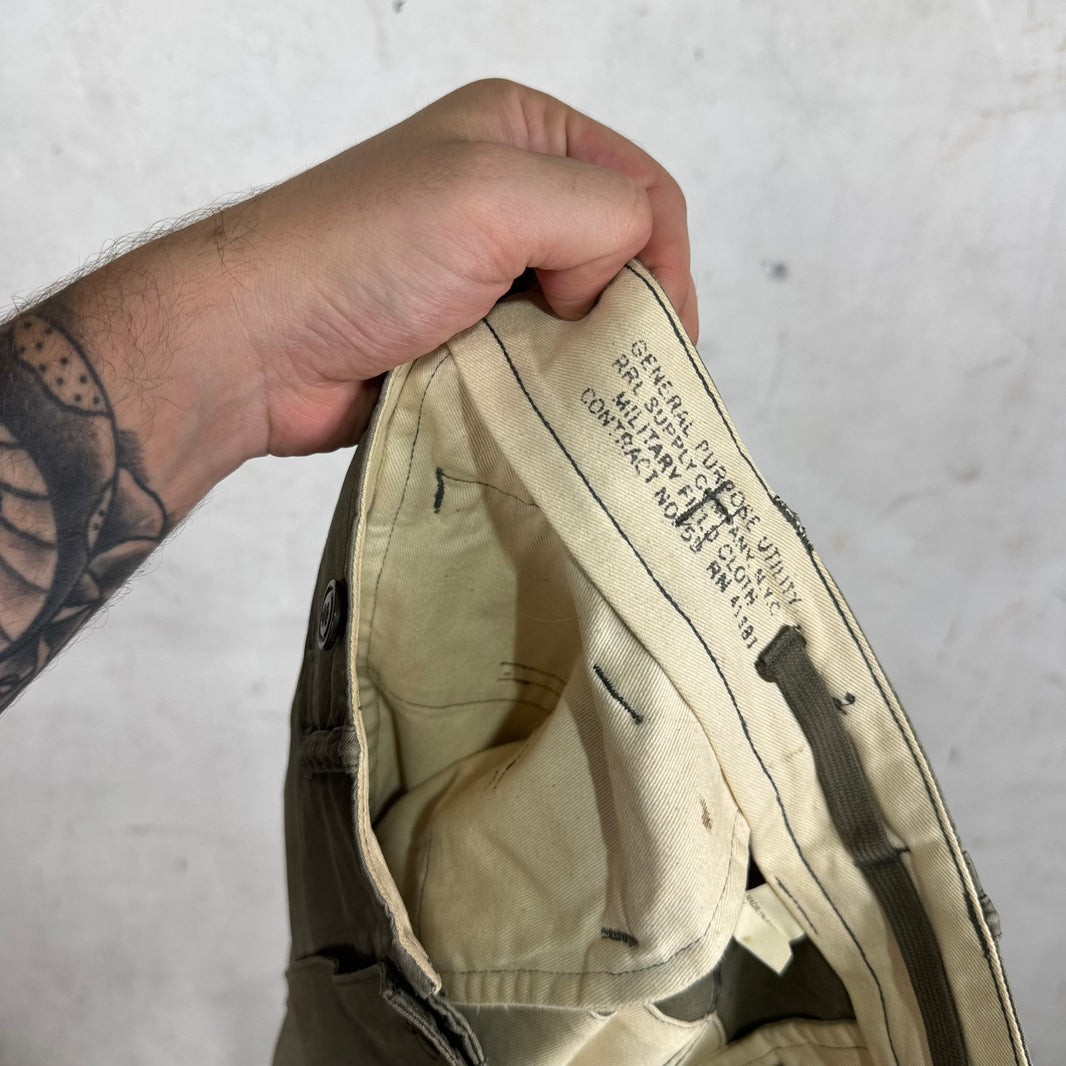 RRL Olive Cargo Pants