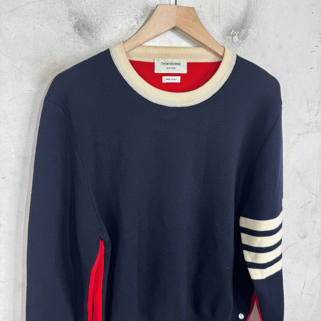 Thom Browne Two Toned Sweater