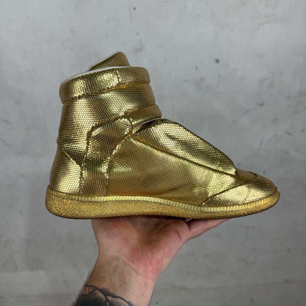 Margiela Gold Patterned Future Highs