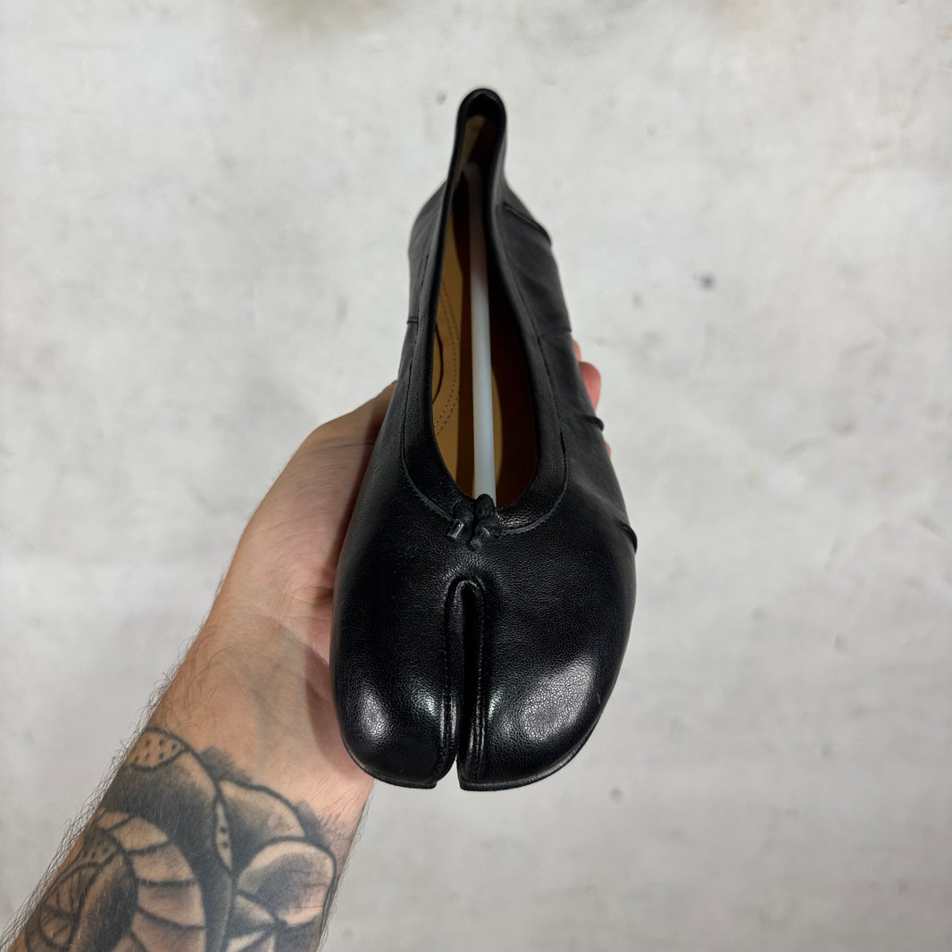 Margiela Black Tabi Flats DS