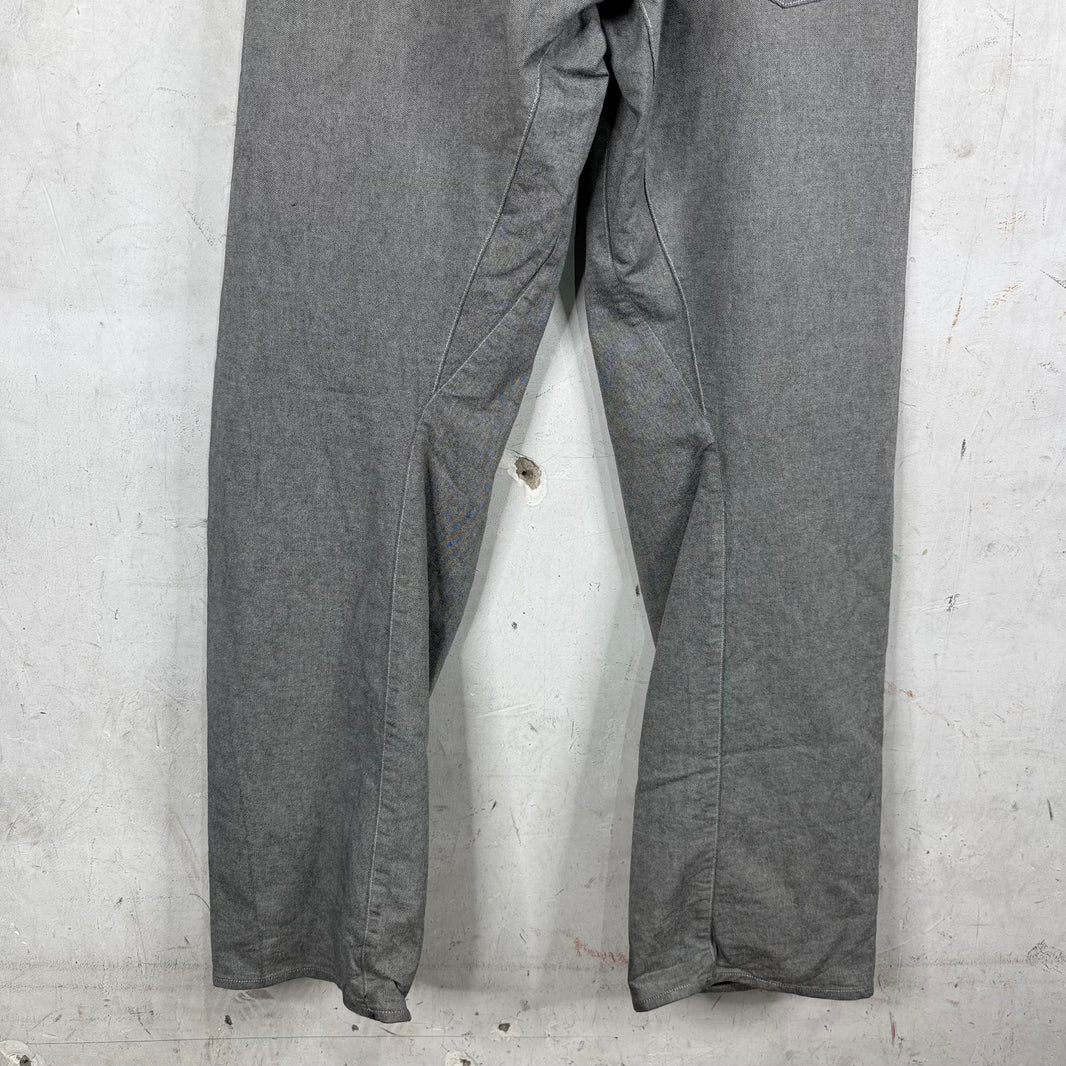 Margiela Inside Out Knee Twist Jeans