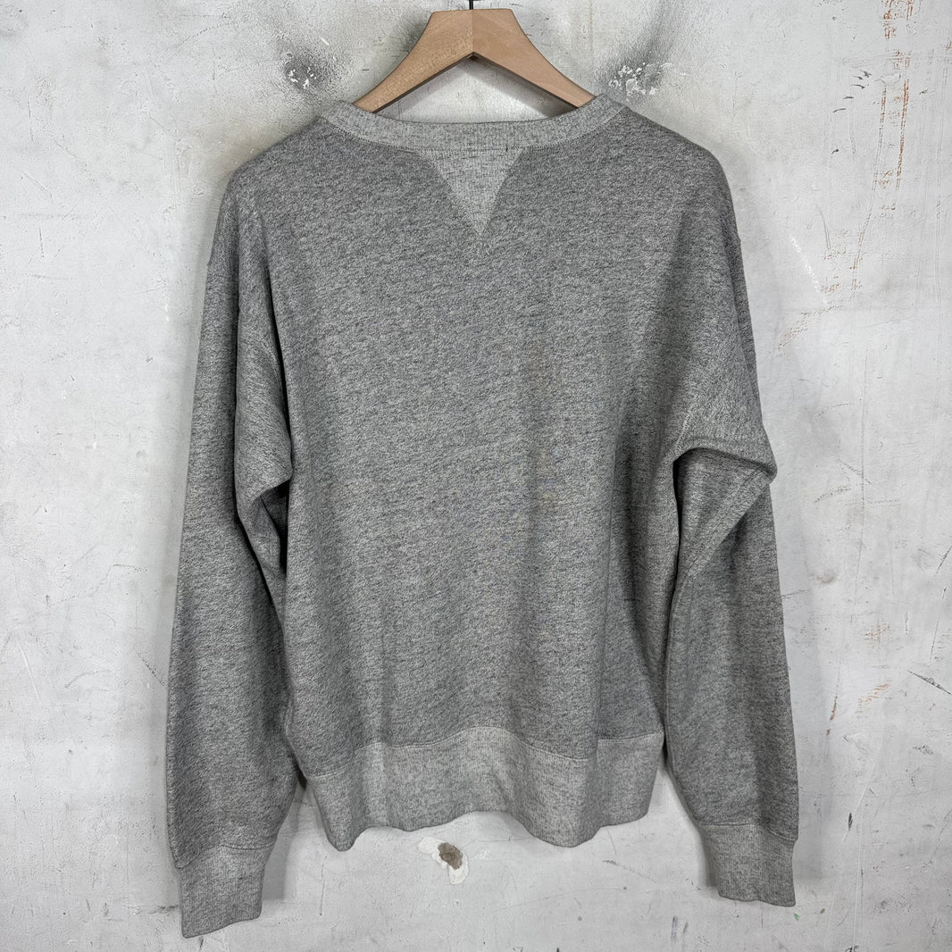 RRL Grey Crewneck