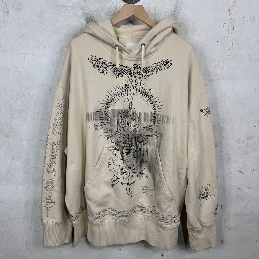 Givenchy Tattoo Graphic Hoodie