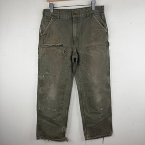 Vintage Carhartt Smoked Green Double Knee Pants