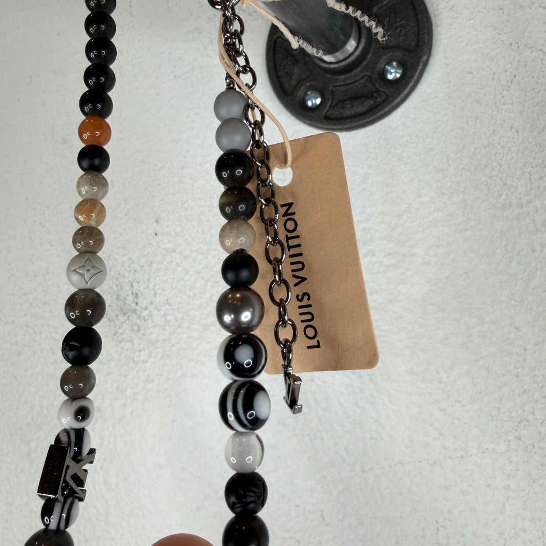 Louis Vuitton Sample Beaded Charm Necklace