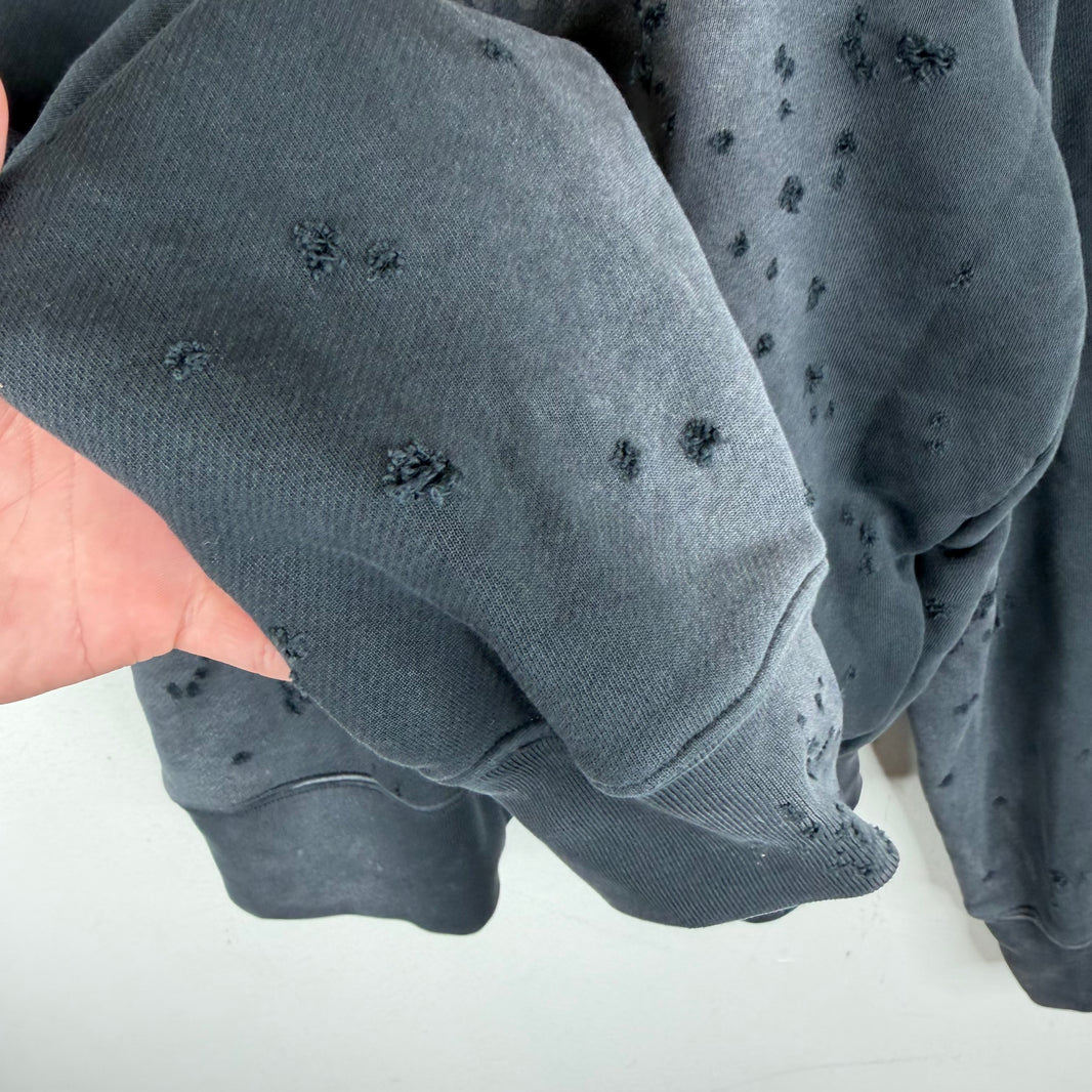 Amiri Distressed Overdyed Crewneck