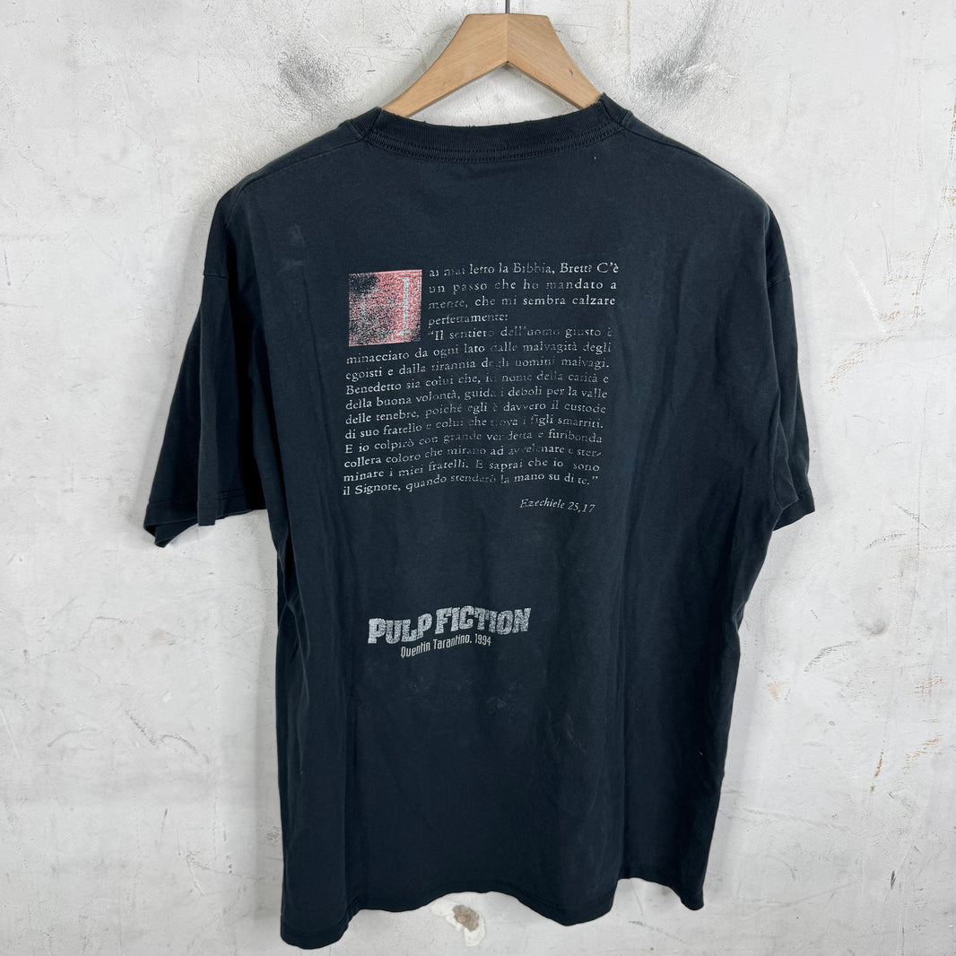 Vintage Pulp Fiction Italian Movie Promo T-Shirt