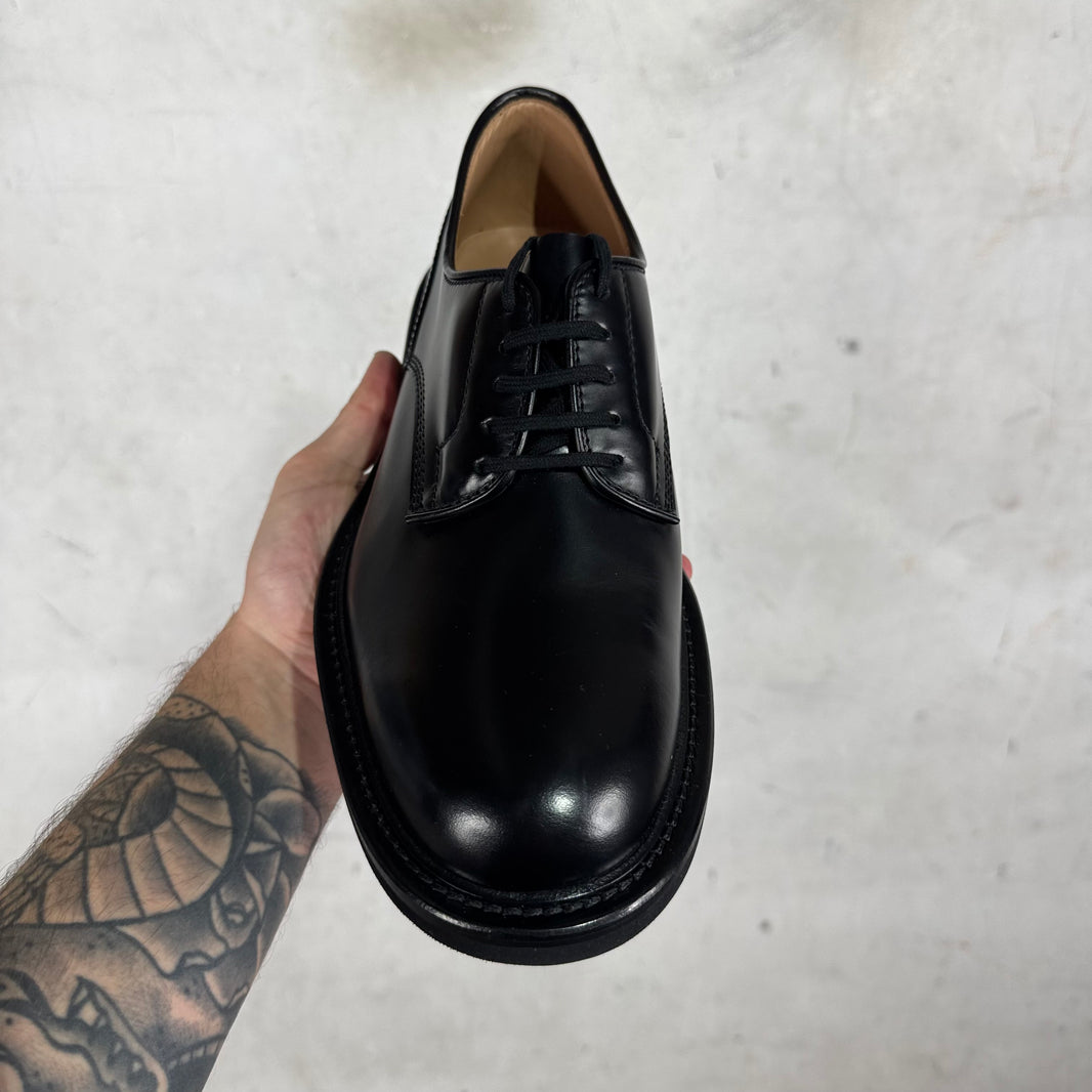 Bottega Veneta Leather Rubber Sole Derbys