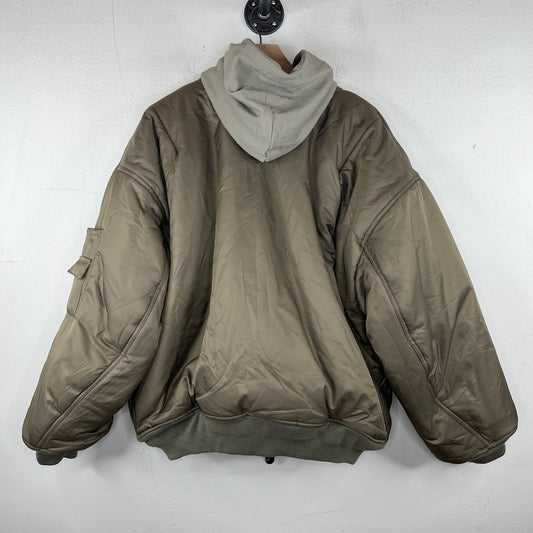 Balenciaga Double Layer Bomber Jacket