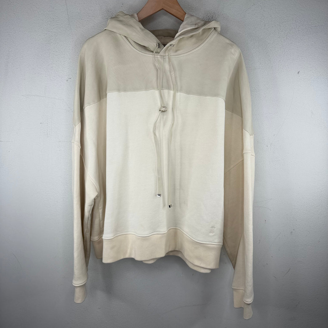 Amiri Leather Hybrid Hoodie