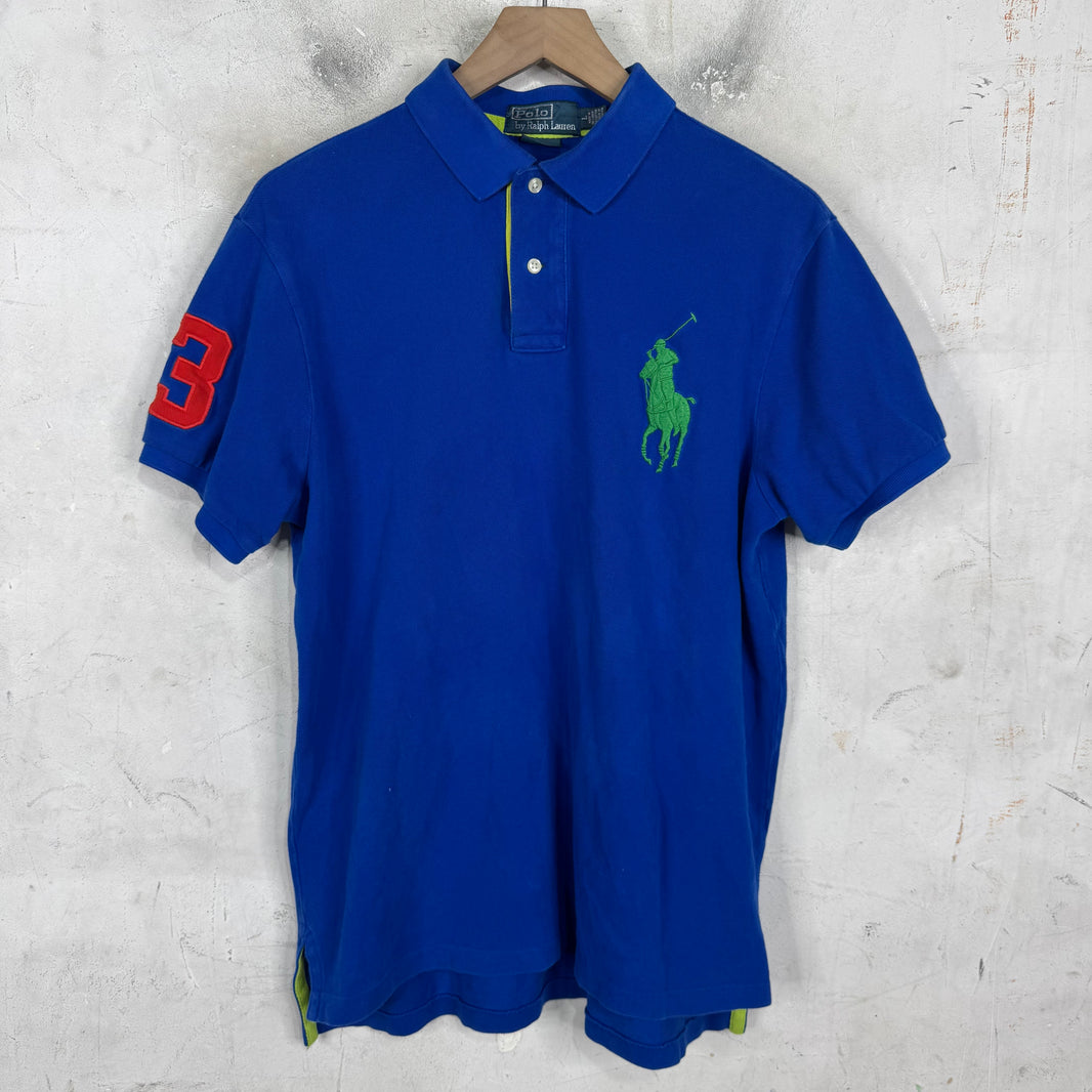 Ralph Lauren Blue/Green Orange #3 Polo