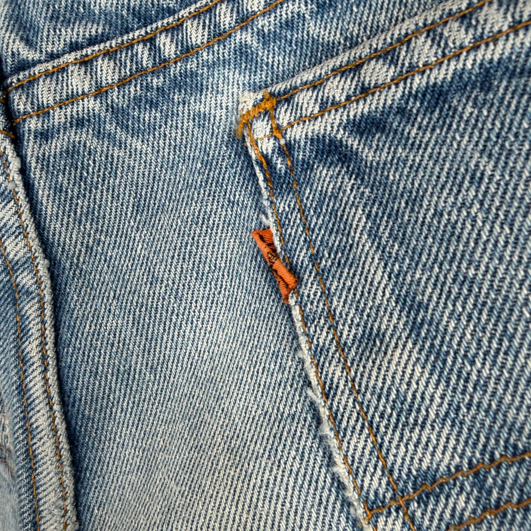 Vintage Levis 505 Orange Tab Jeans