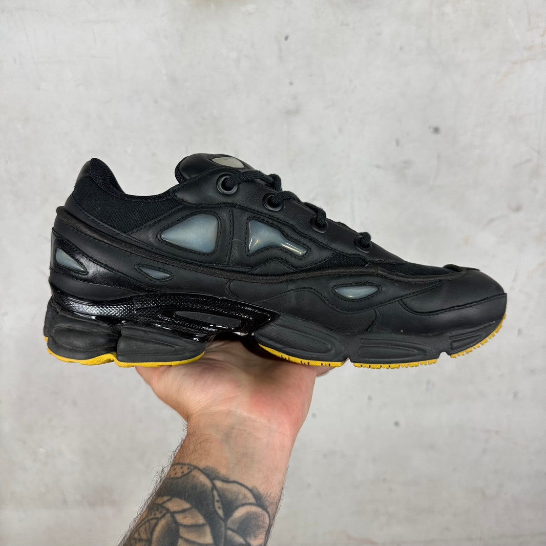 Raf Simons x Adidas Black Ozweegos
