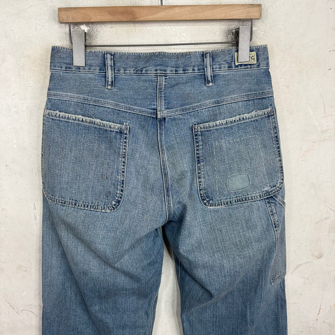 RRL Lightwash Repaired Vintage 5P Jeans