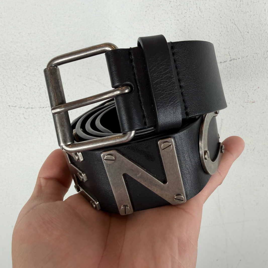 Balenciaga Metal Logo Belt