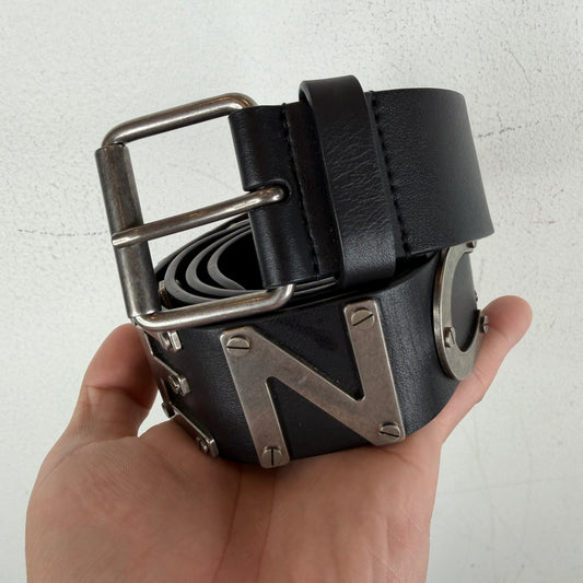 Balenciaga Metal Logo Belt