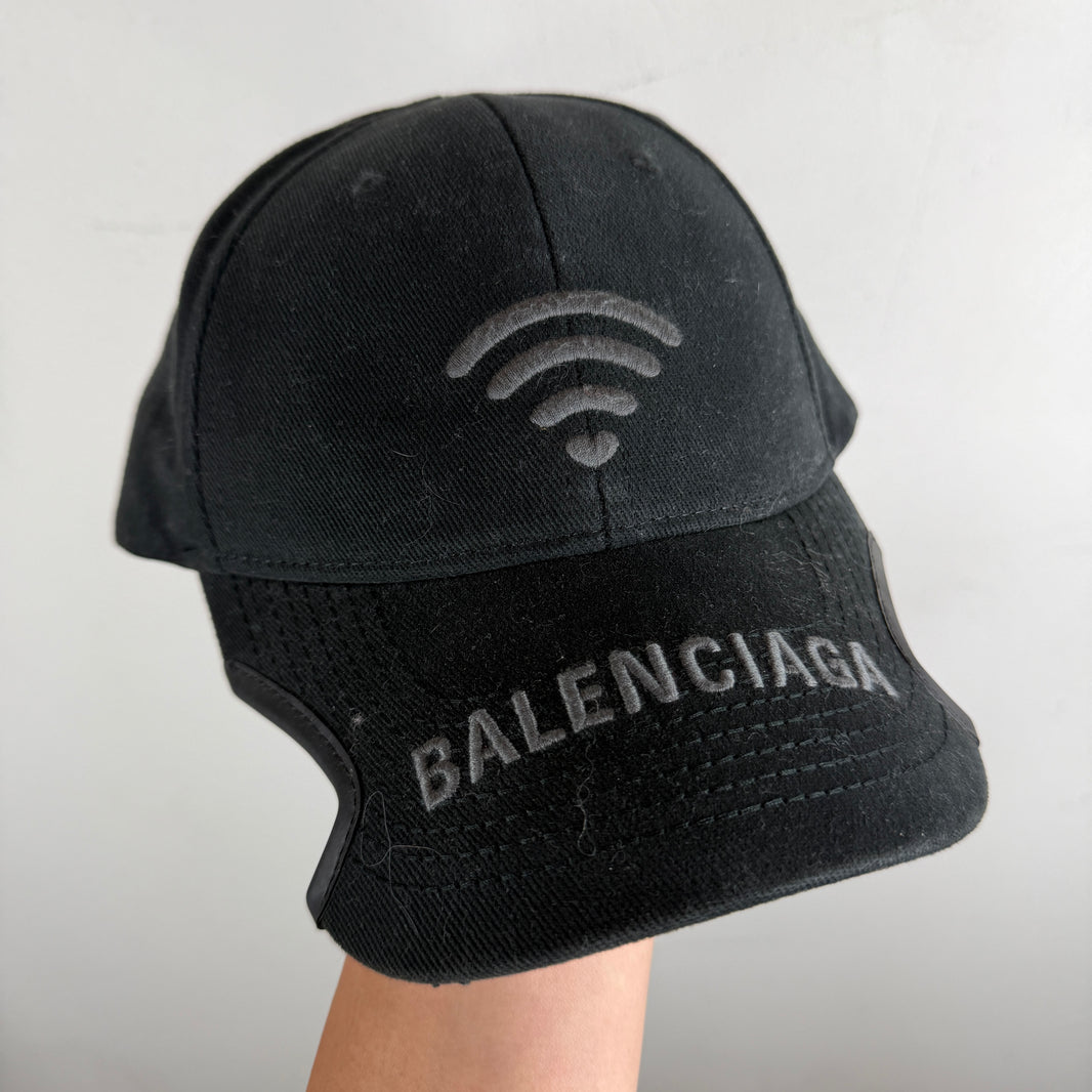 Balenciaga Wifi Notched Hat