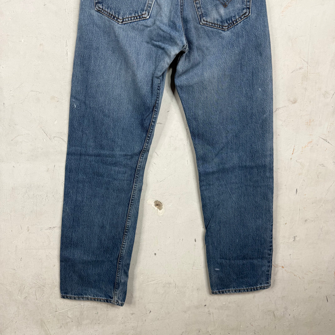 Vintage White Painted 501 Jeans