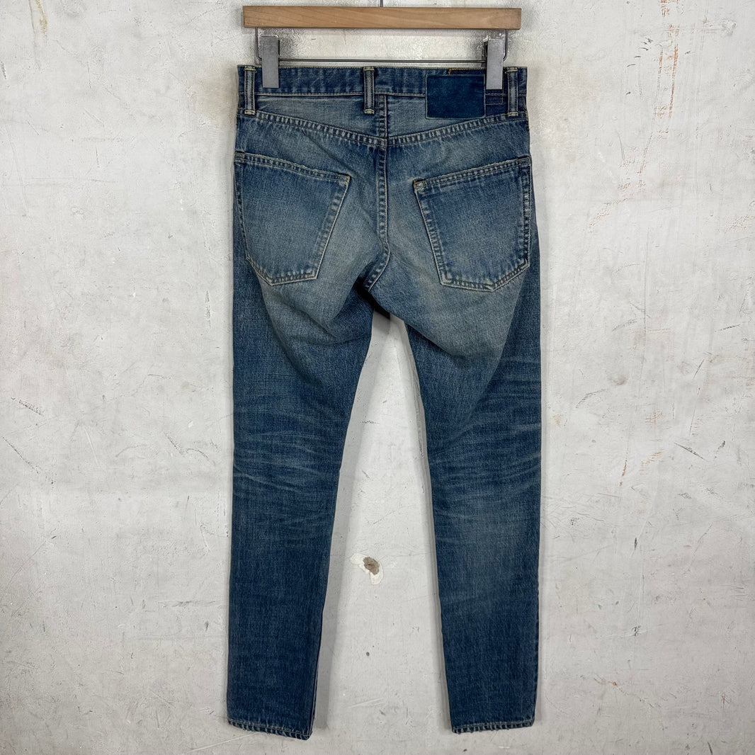 Visvim Social Scrupture Repaired Slim Jeans