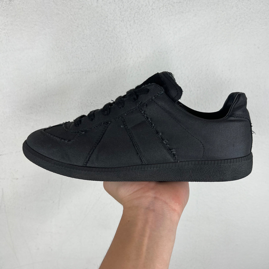 Margiela Black Canvas Replica Sneakers