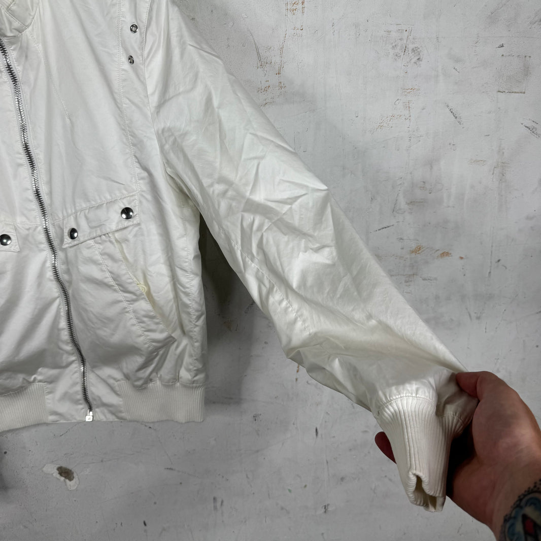 Dior 08' Studded Riders White Jacket