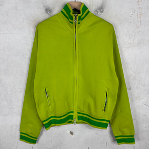 Bottega Veneta Green Knitted Track Jacket
