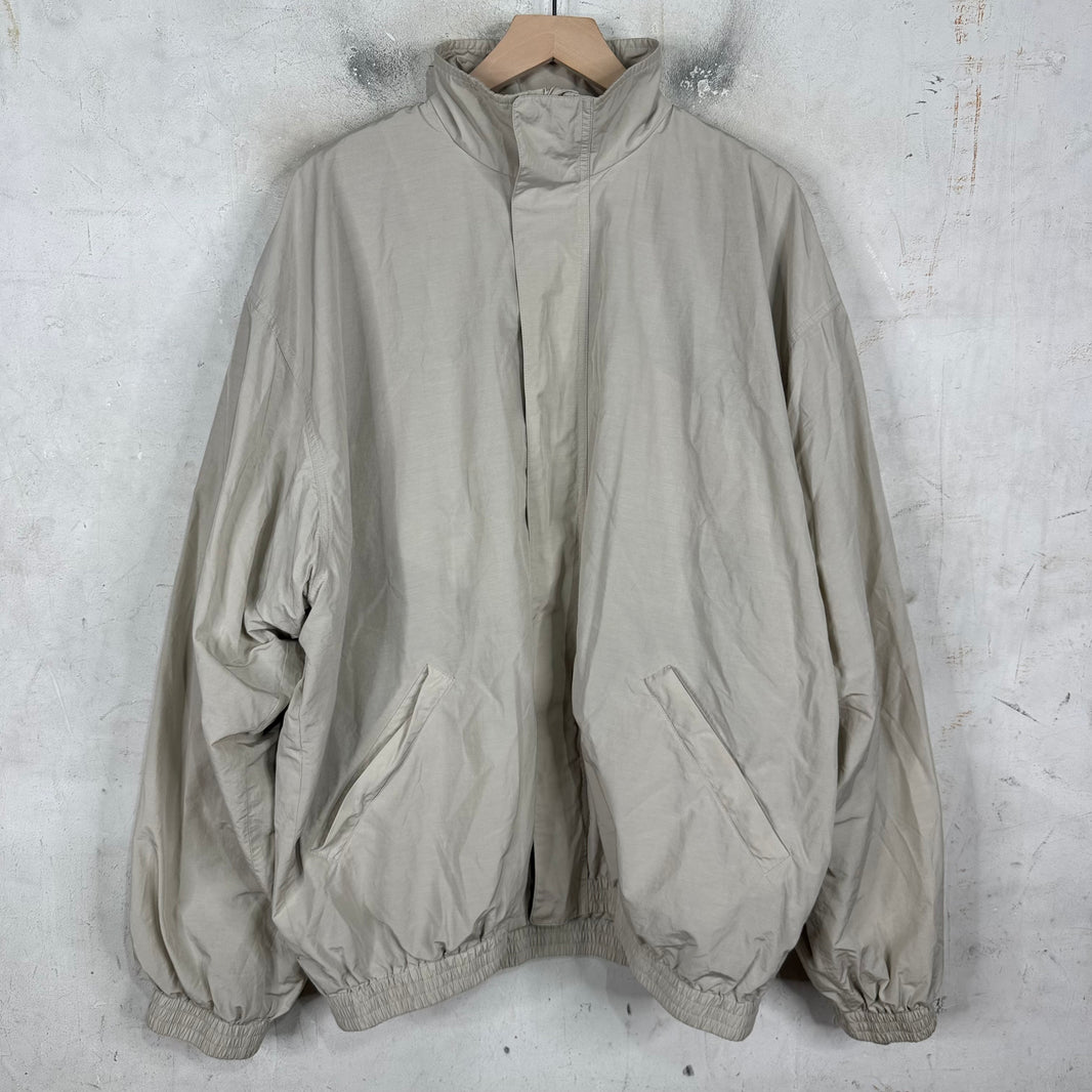 Balenciaga Beige Windbreaker Jacket