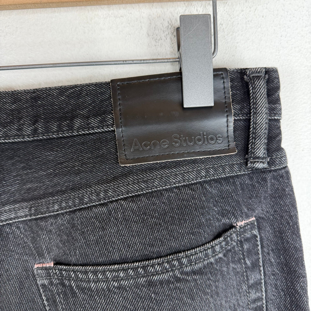 Acne Studios 1978 Vintage Black Bootcut Jeans