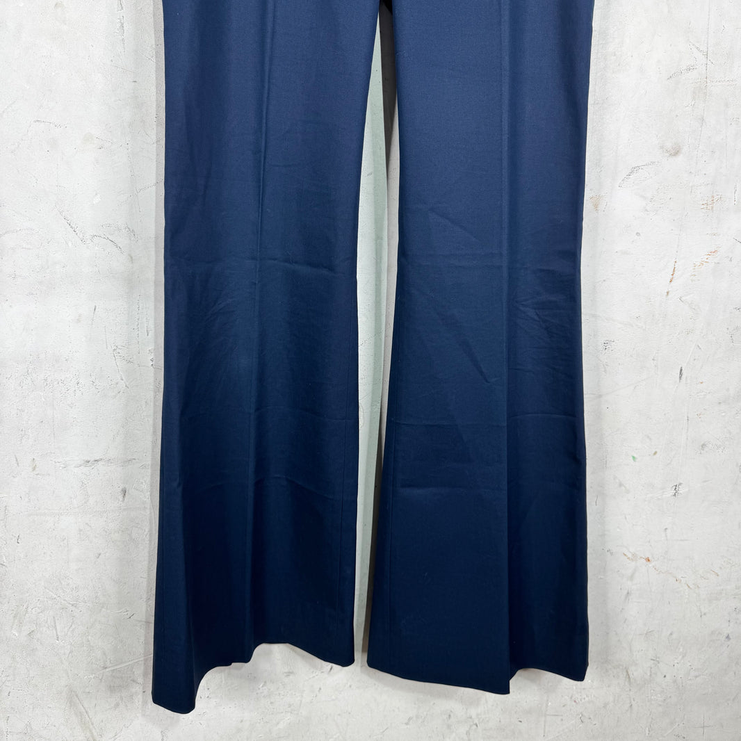 Prada Navy Flared Trousers